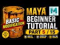 Maya Learning | part 5 | basic modification