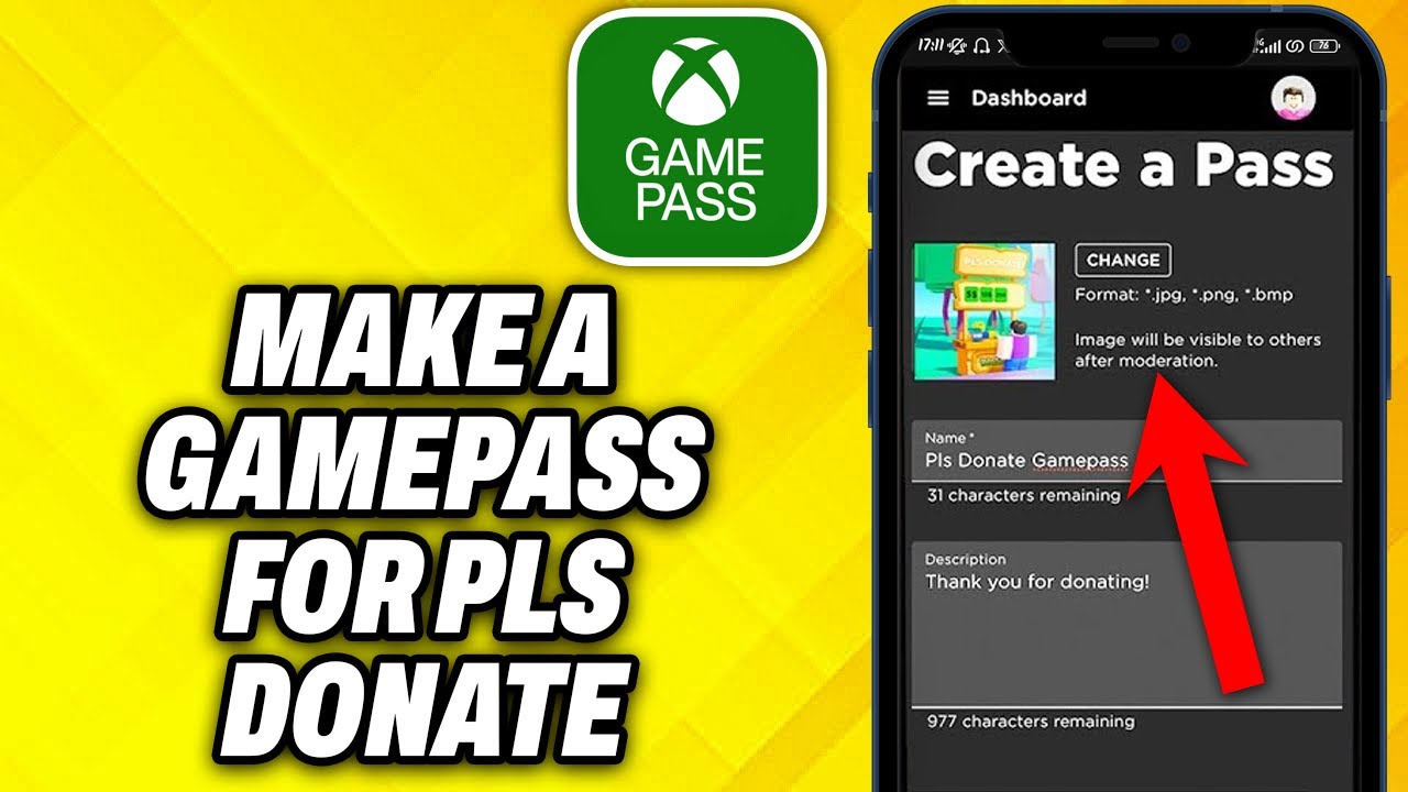 How To Make a Gamepass for Pls Donate on Mobile (2025) - YouTube