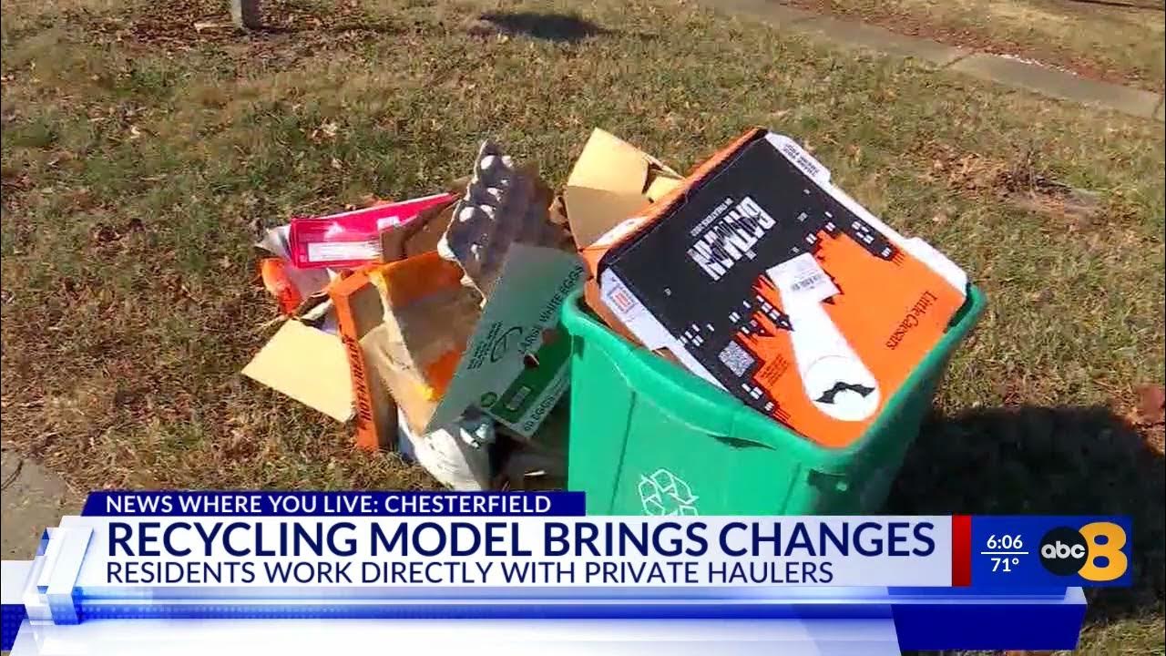 Chesterfield County residents get ready to find their own recycling