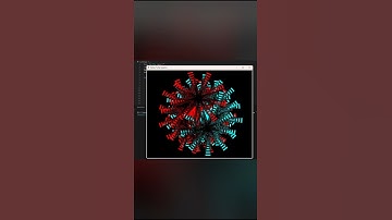 Amazing Rotating Python Graphics design using Turtle in VS Code ||#codecoding #programming #shorts