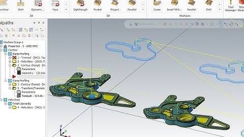 Mastercam - Nhân bản và cắt tỉa đường chạy dao (Bài 6)