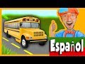 Las Ruedas del Autobús con Blippi Español | Canciones Infantiles