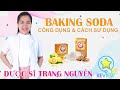 Baking soda hiu ng y  v cng dng v cch dng review n bakingsoda duocsitrangnguyen