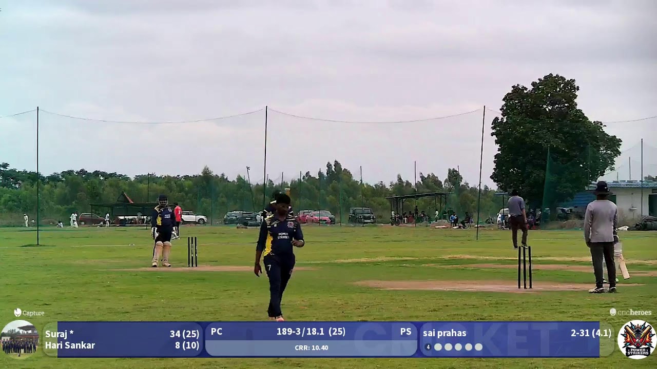 PayPal CC vs Power Strikers | Professionals League Ed VIII T25 White Ball(League Matches) | Live - B