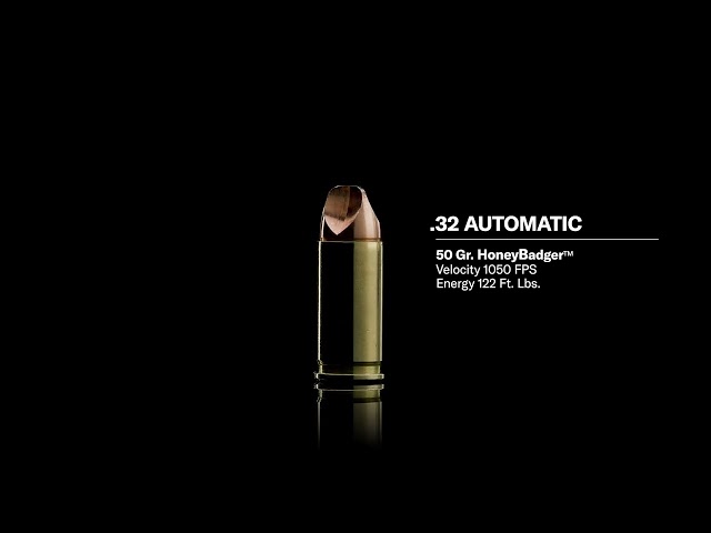 New for 2025- .32 Automatic 50 Gr. HoneyBadger New for 2025- .32 Automatic 50 Gr. HoneyBadger