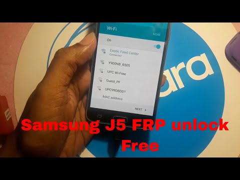 Samsung J5 (2016) frp unlock