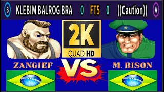 Street Fighter II: Champion Edition - KLEBIM BALROG BRA VS ((Caution)) - FT5