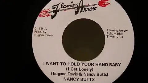nancy butts i want to hold your hand baby  i get l...