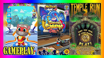 Subway Surf - Temple Run - Talking Tom Hero Dash Android Gameplay #1