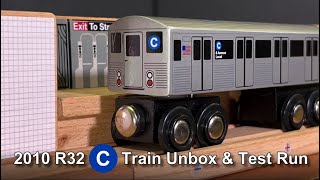 Munipals MTA 2010 R32 C Train Unbox & First Test Run Special @Trainman6000