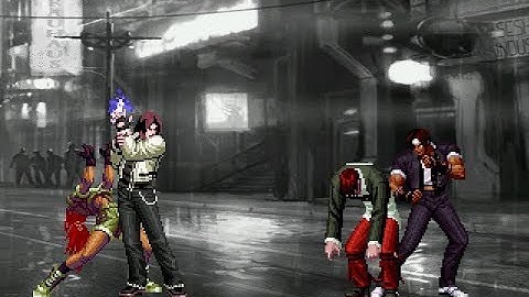 Orochi Kyo & Orochi Leona vs Orochi Iori & Kusanagi