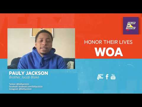 Honoring Their Lives - Jacob Blake With Brother, Pauly Jackson
