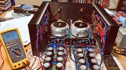 Robert builds the Nelson Pass F5 Turbo Amplifier Part 5