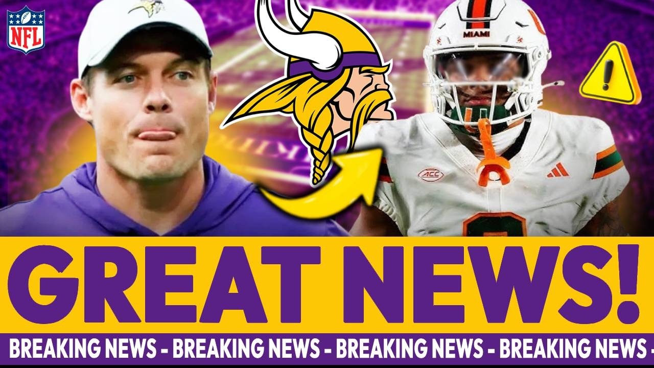 OUT NOW! The Vikings Just Found a MONSTER… And Nobody Saw This Coming!  Minnesota Vikings News Today