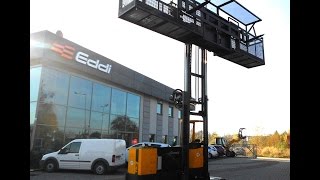 Wózek wielokierunkowy Combilift ESL 3048 do komisjonowania kompletacji zamówień