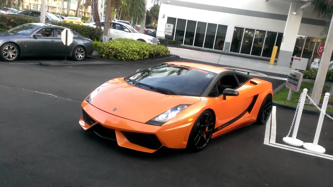 Underground Racing Twin Turbo Gallardo Start up! - YouTube