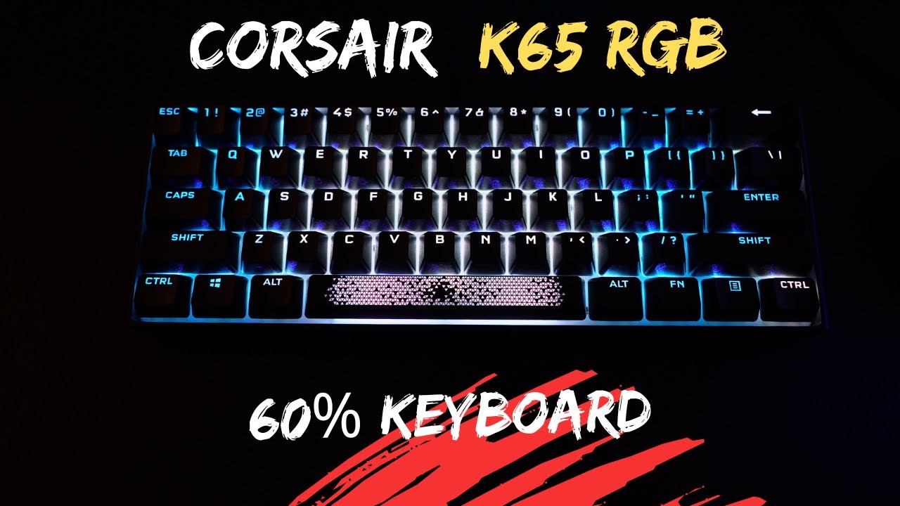 Corsair K65 RGB Mini Gaming Keyboard Review: 60% Is Going Mainstream