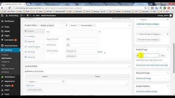 สอนเพิ่มสินค้าใน woocommerce ครับ