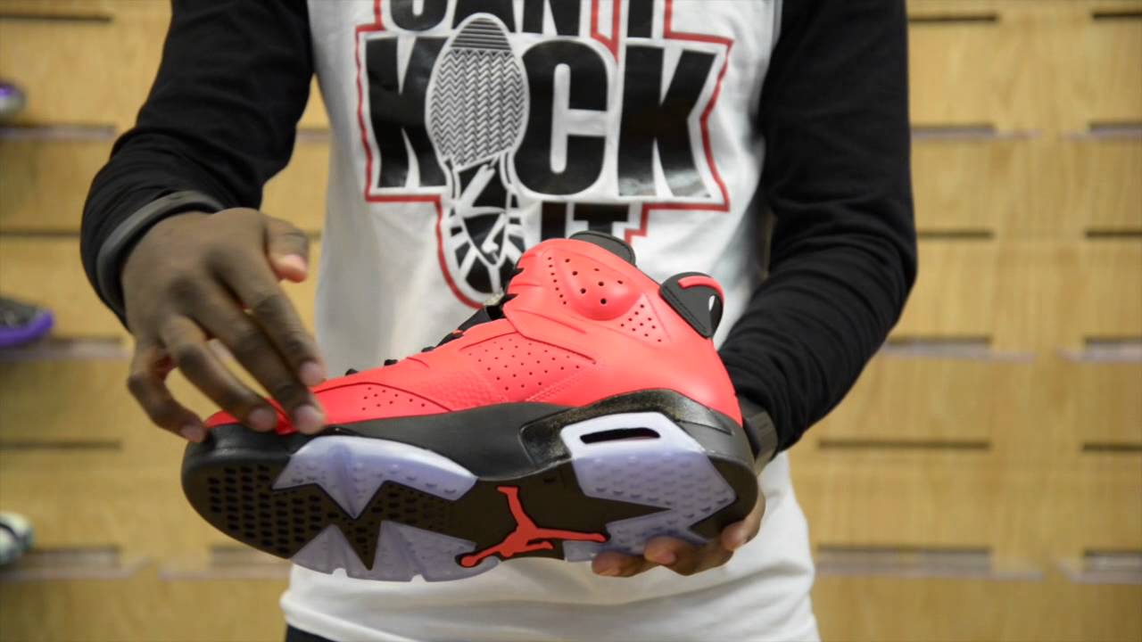 jordan 6 infrared 23 on feet