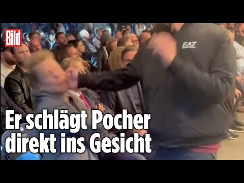 Comedian schlgt Oliver Pocher brutal ins Gesicht