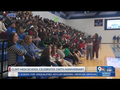 Clint High School celebrates 100th anniversary