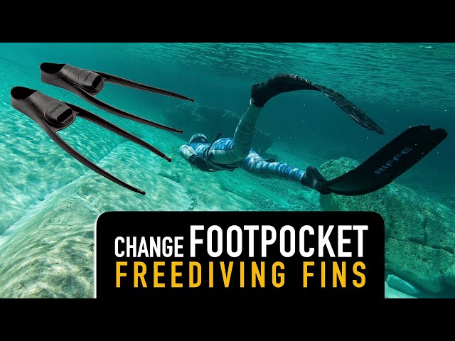 How to Change Your Freediving Fin Foot Pockets (Plastic fins, no glue) 