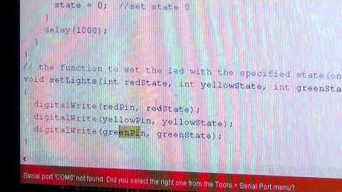 Arduino Traffic Light Controller | Traffic light using Arduino UNO