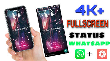 Make Trending Whatsapp Status Hindi Full-screen Lyrical Video Kinemaster Tutorial Technical Sardarji