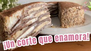La torta de panqueques más linda (y fácil) del mundo 🍰✨ | Elu Sweets