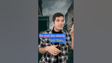 Giving Directions In English Language #shorts