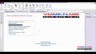 Part 1 : Intro to VMware View 5