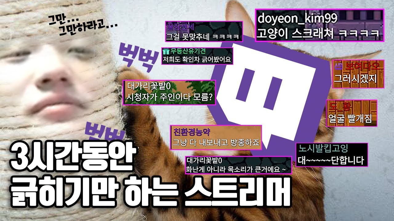 3시간동안 패는 트수 vs 그걸 버티는 스트리머의 치열한 기싸움 【48시간 무수면 켠왕 도전 #1】