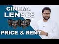 Cinema Lenses - Types, Costs and Rental - By Samar K Mukherjee