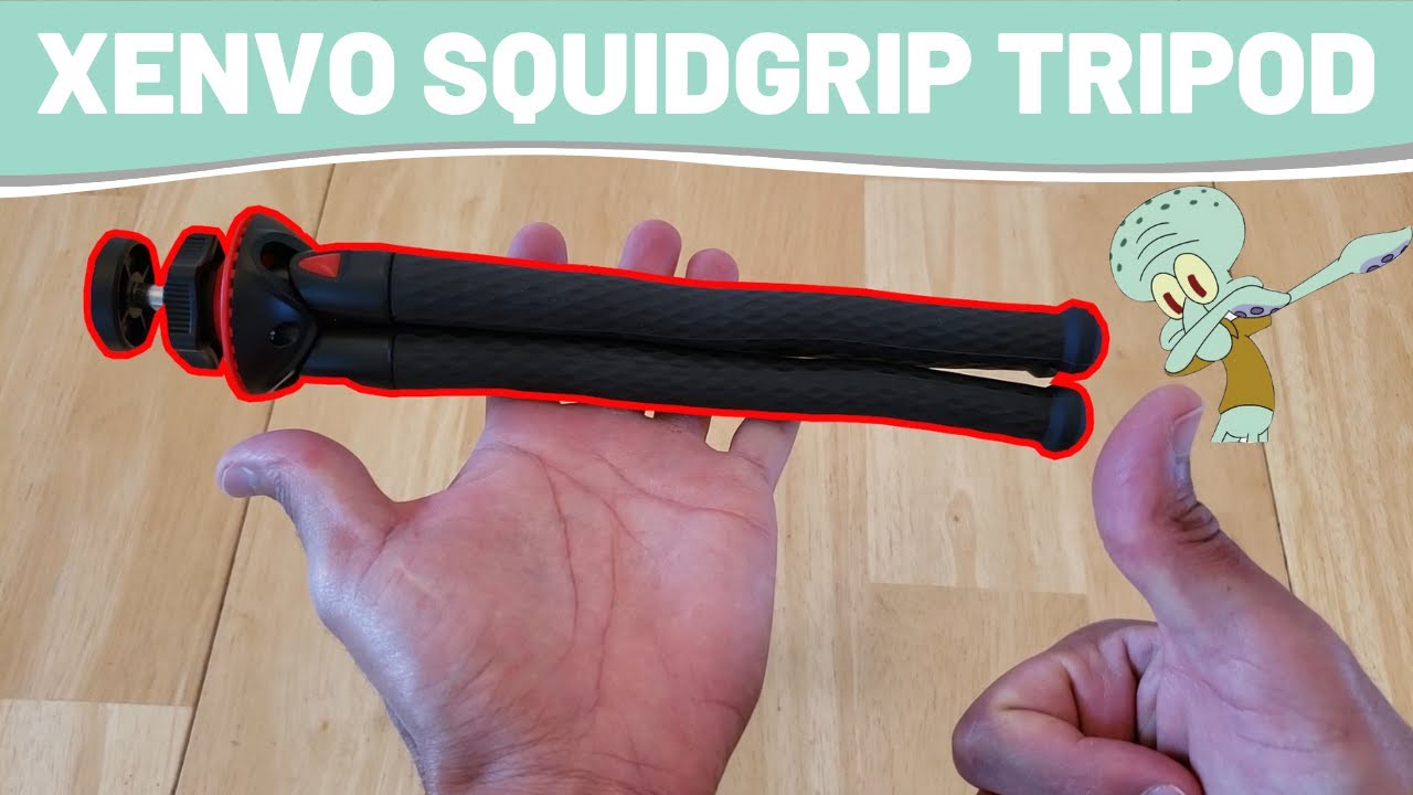 Xenvo Squidgrip Tripod | REVIEW + UNBOXING | Most Versatile tripod EVER