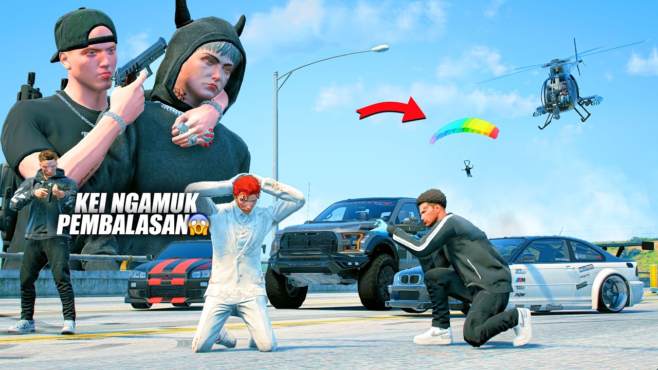 PERANG BESAR AKSI KEI MENGEPUNG KELOMPOK PENGHIANAT KELUARGA OCONNER - GTA 5 ROLEPLAY