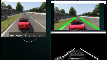 Self-Driving Car - Testing (OpenCV with Assetto)