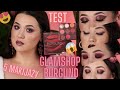 TEST || GLAMSHOP | 💖 BURGUND 💖| 5 MAKIJAŻY | TEST WSZYSTKICH CIENI | Czy tę paletę WARTO kupić? 🤔