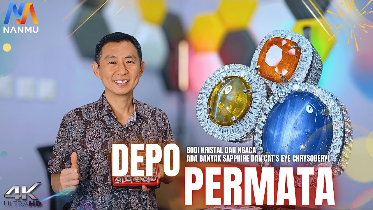 BODI NGACA DAN KRISTAL‼️ KALI INI ADA BANYAK PERMATA SAPPHIRE DAN CAT'S EYE CHRYSOBERYL