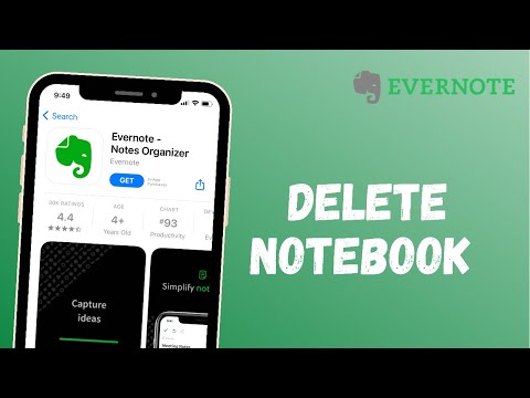 How to Delete Notebook on Evernote | 2021
