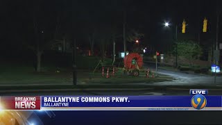 Crews cut gas line at busy Ballantyne intersection
