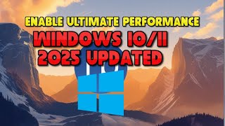 Unlock Ultimate Performance Mode in Windows 11 (2025)