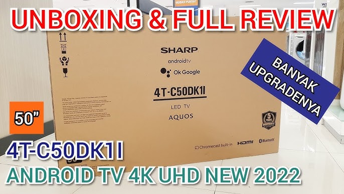 Sharp Android Tv| 4T-C50Bk1X| 4K Ultra Hd| With Google Assistant| Hdr And  Dolby Audio| Japan Tech - Youtube