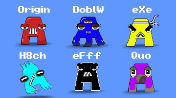 Alphabet Lore Plush toy But Everyone Is ALL Different Versions (Full Version) #8 | Animation meme