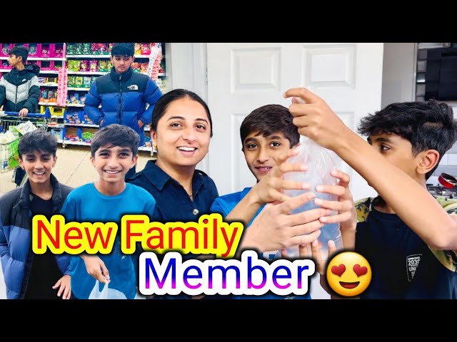 Savita Ne Surprise Aapi 😧🤗 || New Family Member || Mall Ma Shopping || #newmember #rsfamilyuk class=