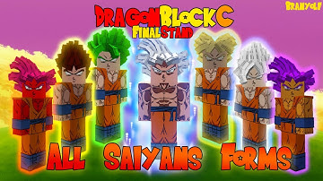 Dragon Block C Final Stand : All Saiyans Forms [Masterd Ultra Instinct + More !]