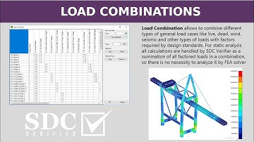 Load Combinations  How To | SDC Verifier