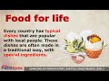 Food for life  learn english through story level 1  subtitles