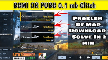 0.1 mb Glitch In BGMI / PUBG MOBILE Problem Solve In 2Min || Download Any Map || #bgmi #pubgmobile