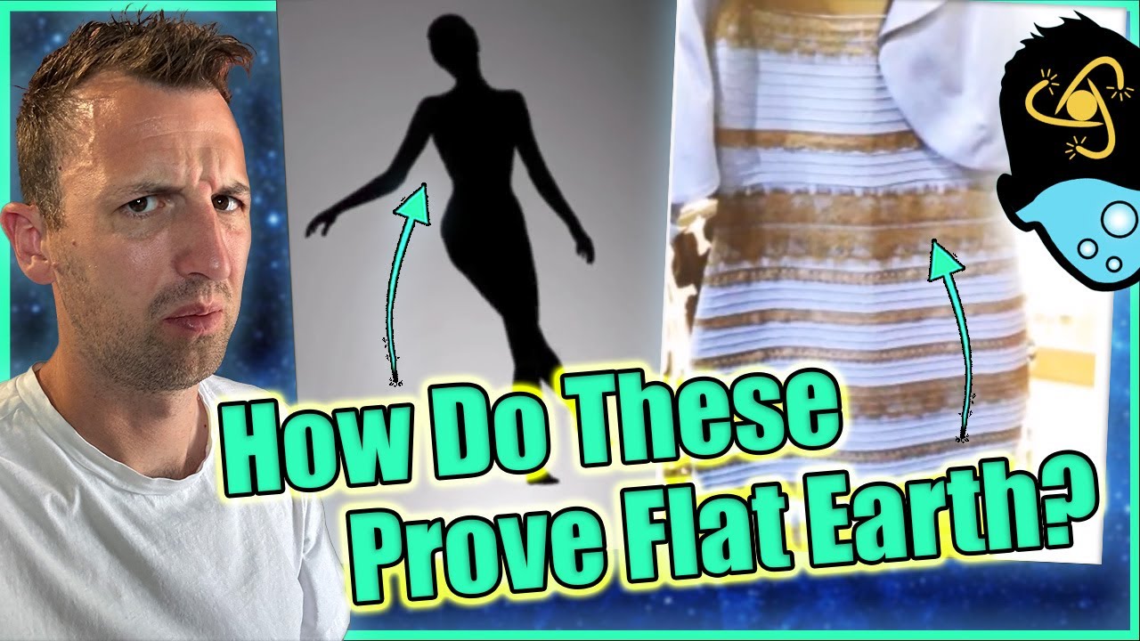 Сторонник теории плоской Земли уморительно пытается использовать иллюзии, чтобы опровергнуть теор...