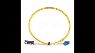 KEXINT FTTP Duplex VF45 to LC UPC Connector Single Mode Multimode Fiber Optic Patch Cord